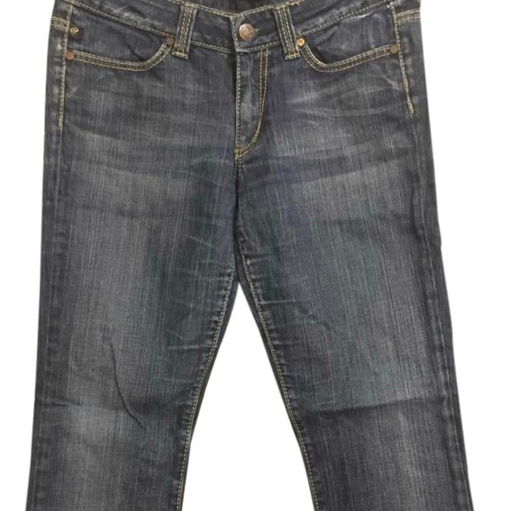 Serfontaine Blue medium wash straight leg jeans